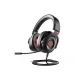 EKSA E900 Pro Noise Cancelling 7.1 Surround Sound Gaming Headset Black & Red